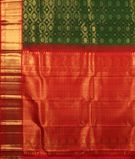 Green Handwoven Kanjivaram Silk Saree T2869494