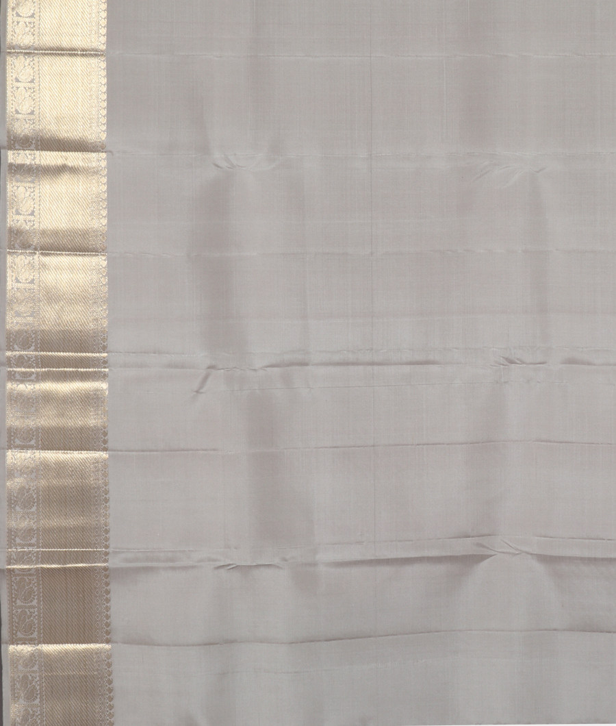 Grey Handwoven Kanjivaram Silk Saree T3311983