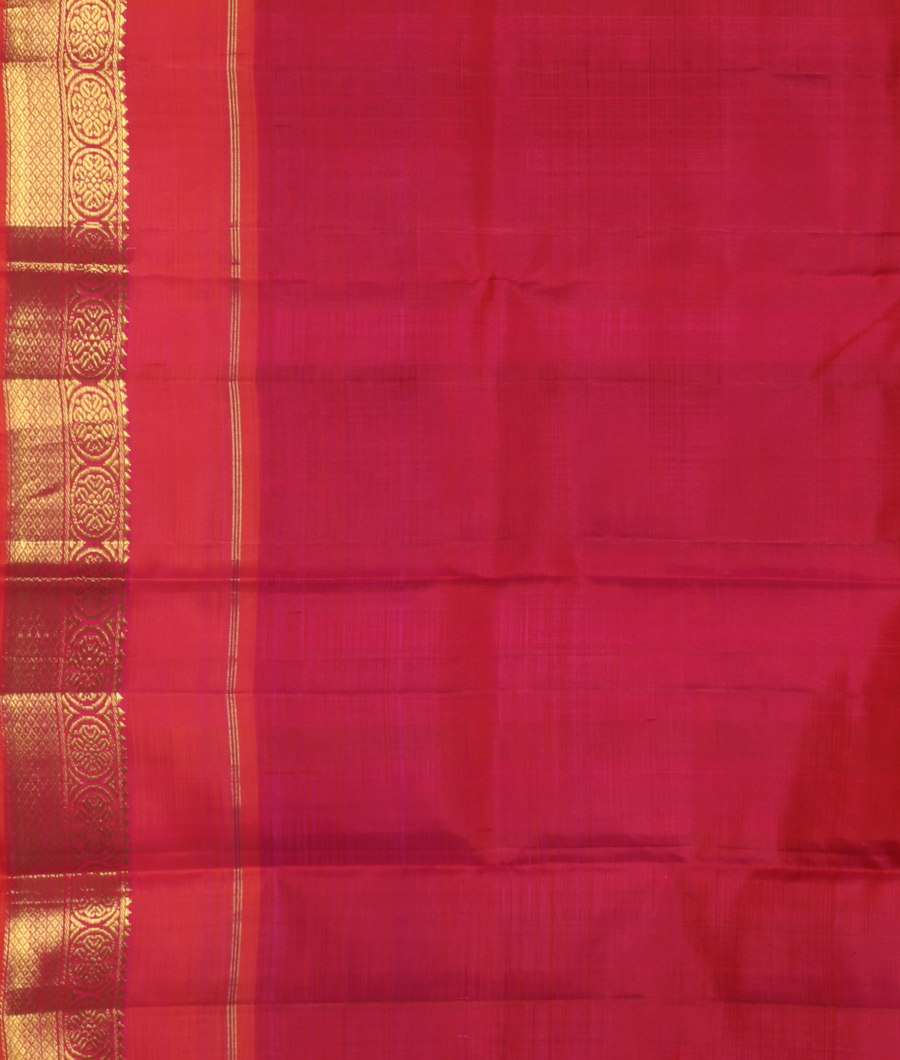 Green Handwoven Kanjivaram Silk Saree T3244693