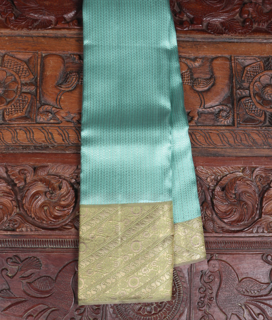 Blue Handwoven Kanjivaram Silk Saree T331547-image