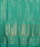 Greenish Blue Soft Silk Saree T3370064