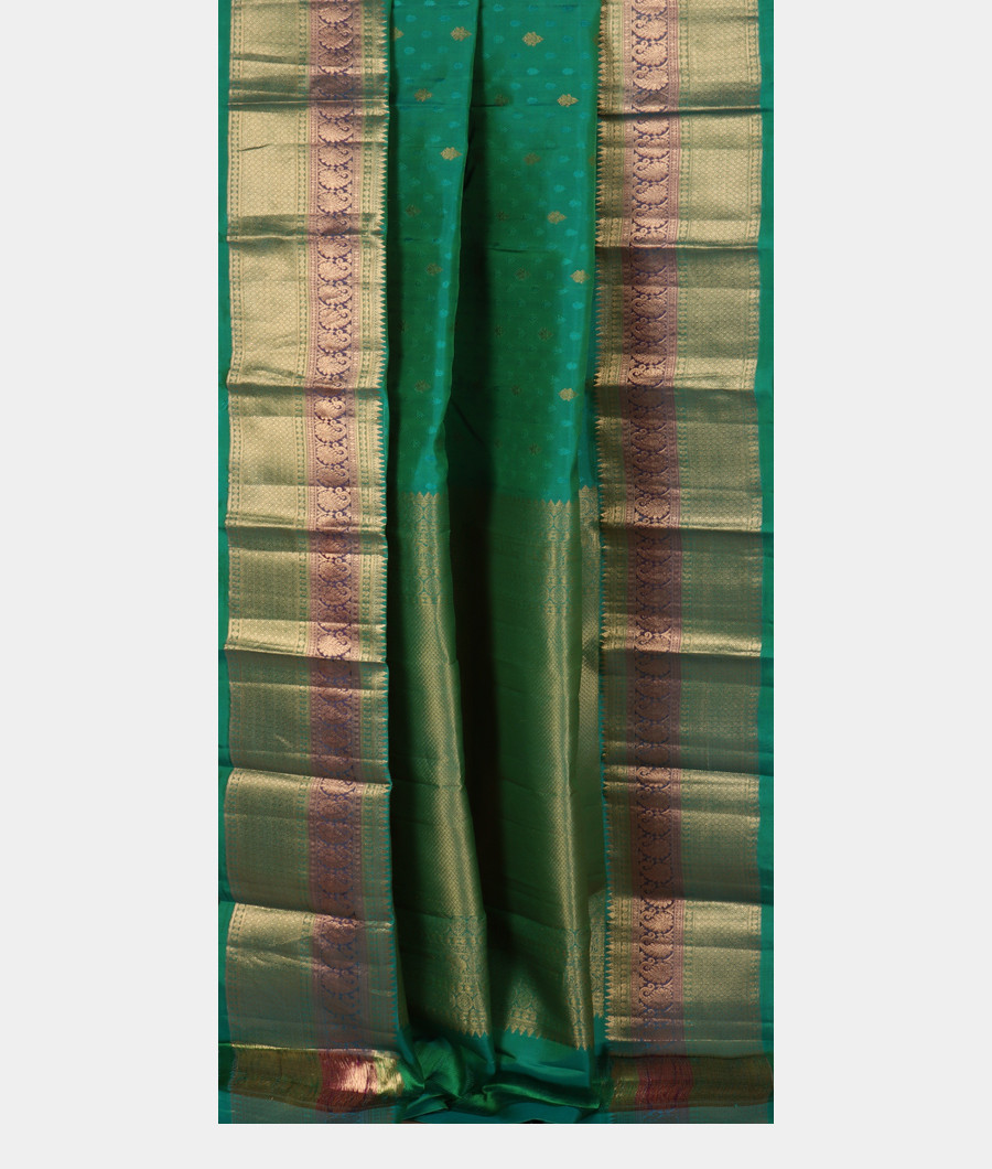 Green Soft Silk Saree T3336702