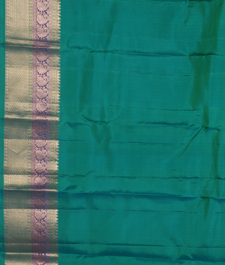 Green Soft Silk Saree T3336703