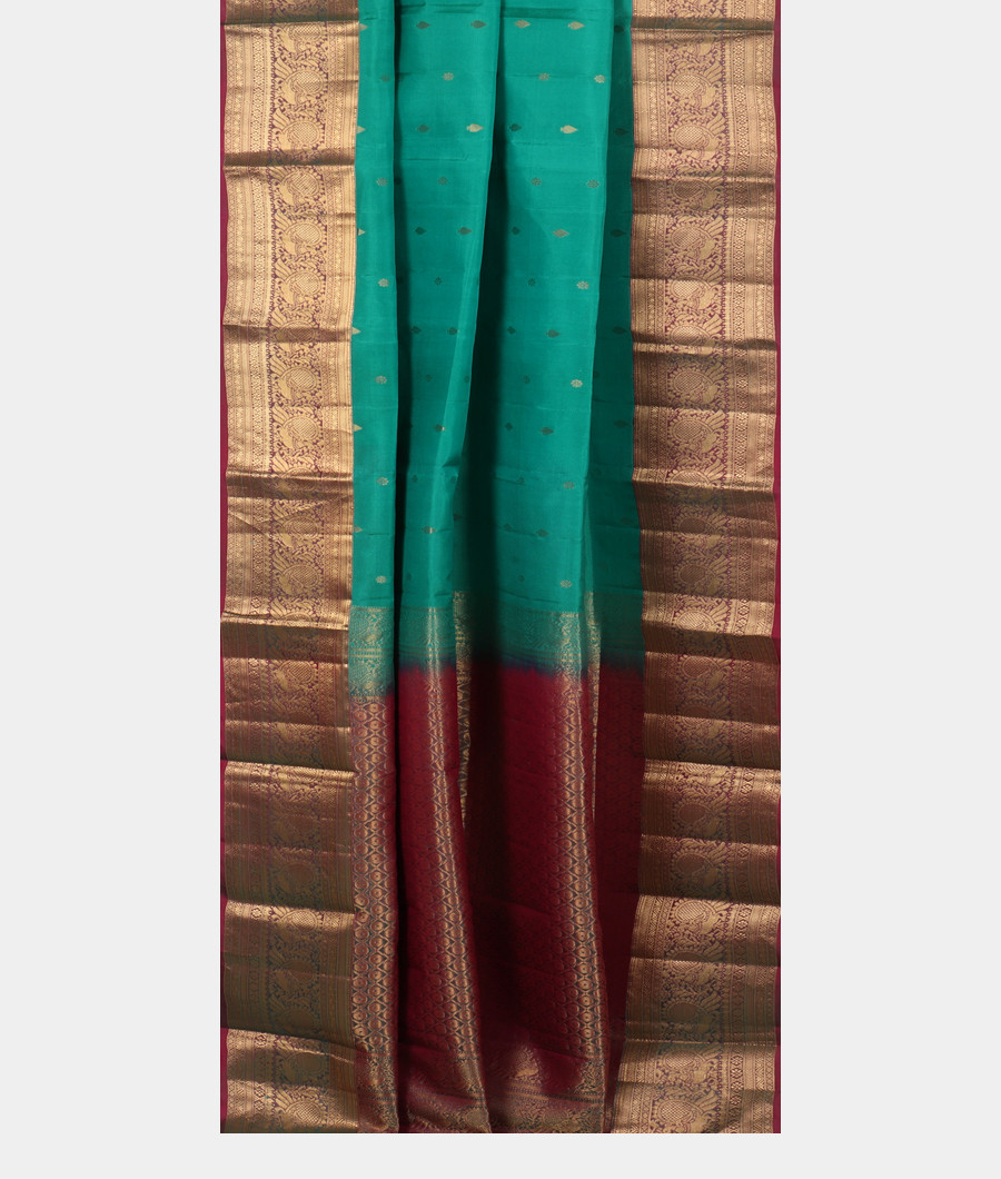 Green Soft Silk Saree T3364112