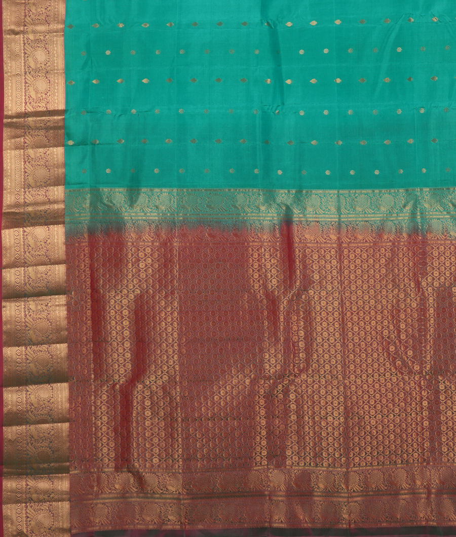 Green Soft Silk Saree T3364114