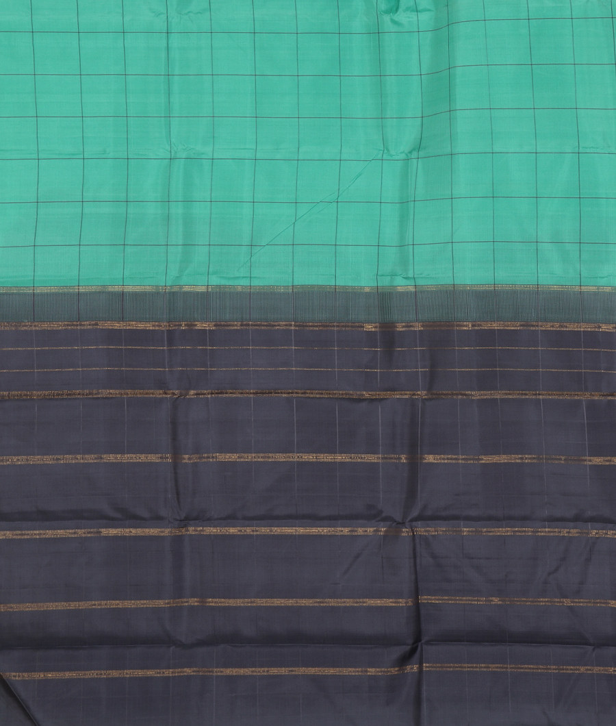 Green Handwoven Kanjivaram Silk Saree T2882824