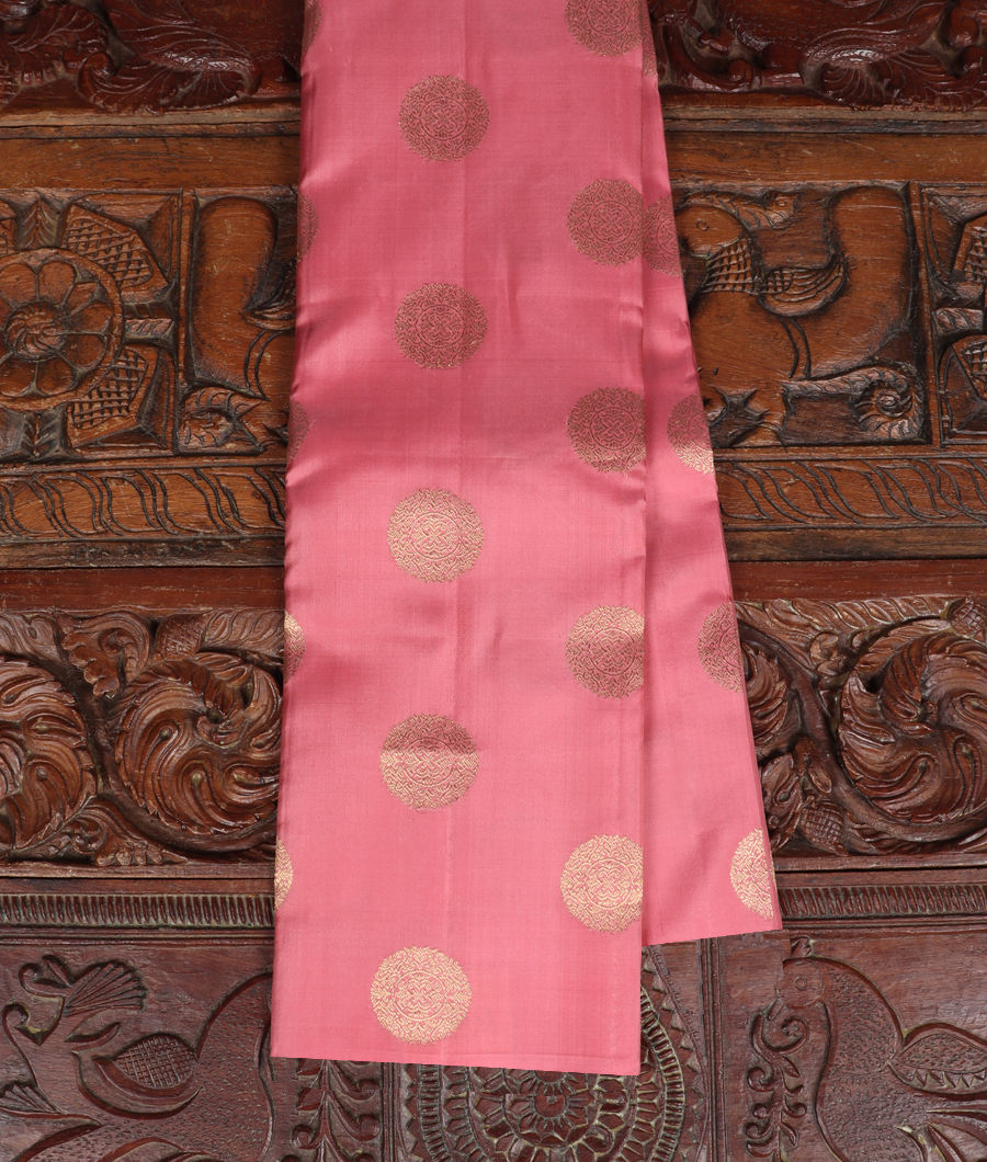 Pink Handwoven Kanjivaram Silk Saree T335434-image