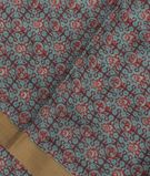 Light Blue Soft Printed Cotton Saree T3085141