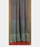 Light Blue Soft Printed Cotton Saree T3085142