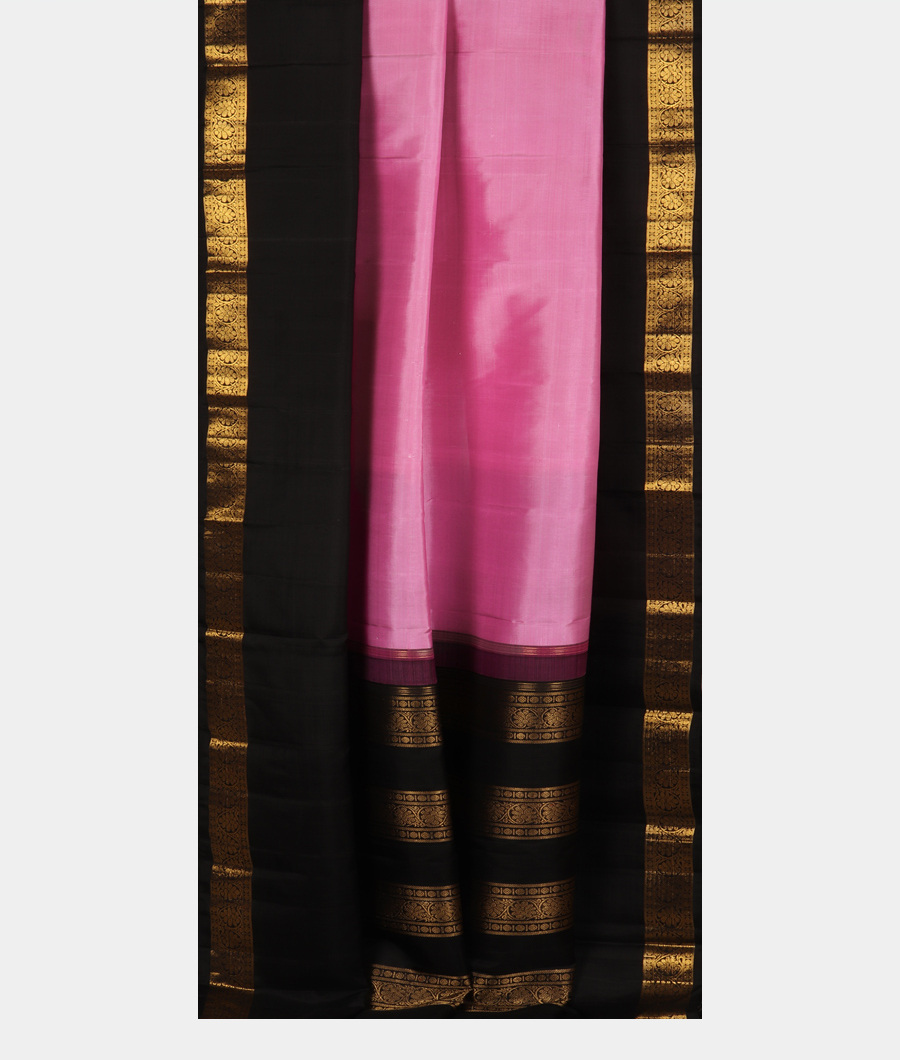 Pink Handwoven Kanjivaram Silk Saree T3235192