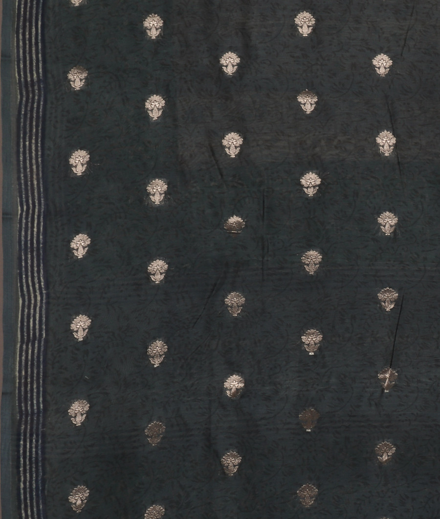 Beige Soft printed Cotton Saree T3355823