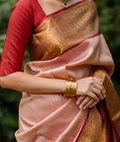 Pink Handwoven Kanjivaram Silk Saree T3235213
