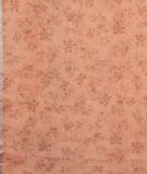 Light Peach Linen Printed Saree T3328153