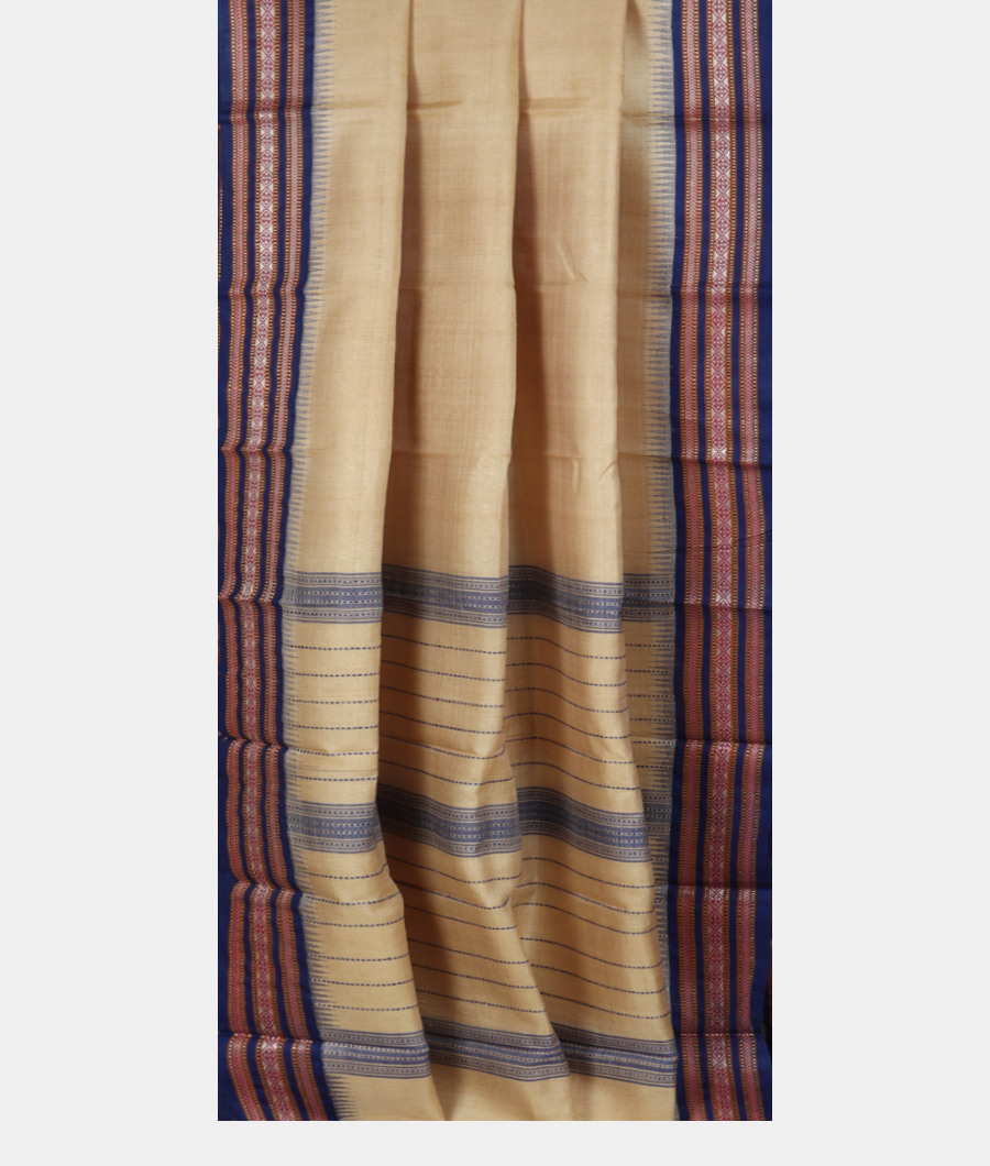 Beige Vidarbha Tussar Saree T3328682