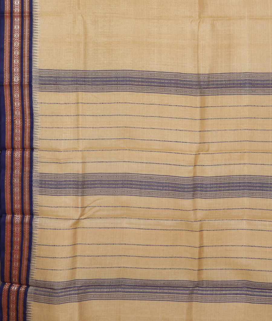 Beige Vidarbha Tussar Saree T3328684