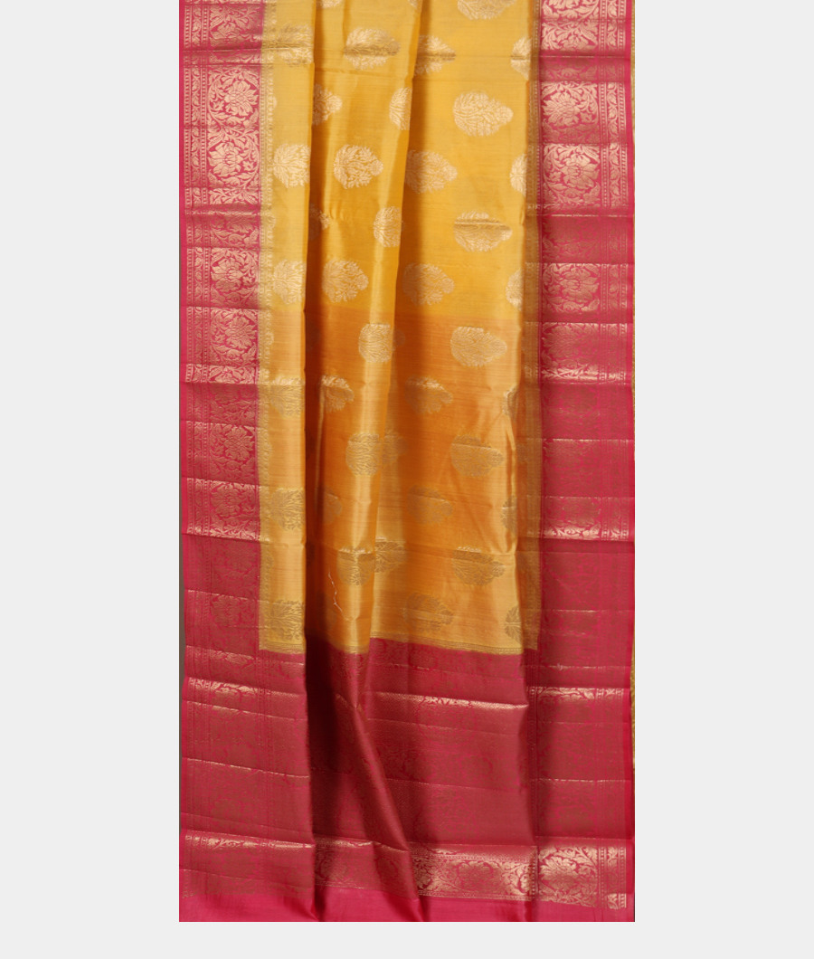Yellow Chaniya Silk Saree T3412412