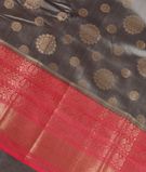 Grey Chaniya Silk Saree T3412331