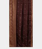 Brown Tussar Embroidery Saree T3409632