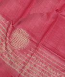 Pink Tussar Printed Saree T3306131