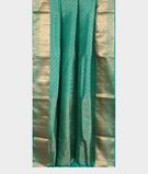 Bluish Green Soft Silk Saree T3120552