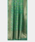 Green Woven Organza Saree T3413582