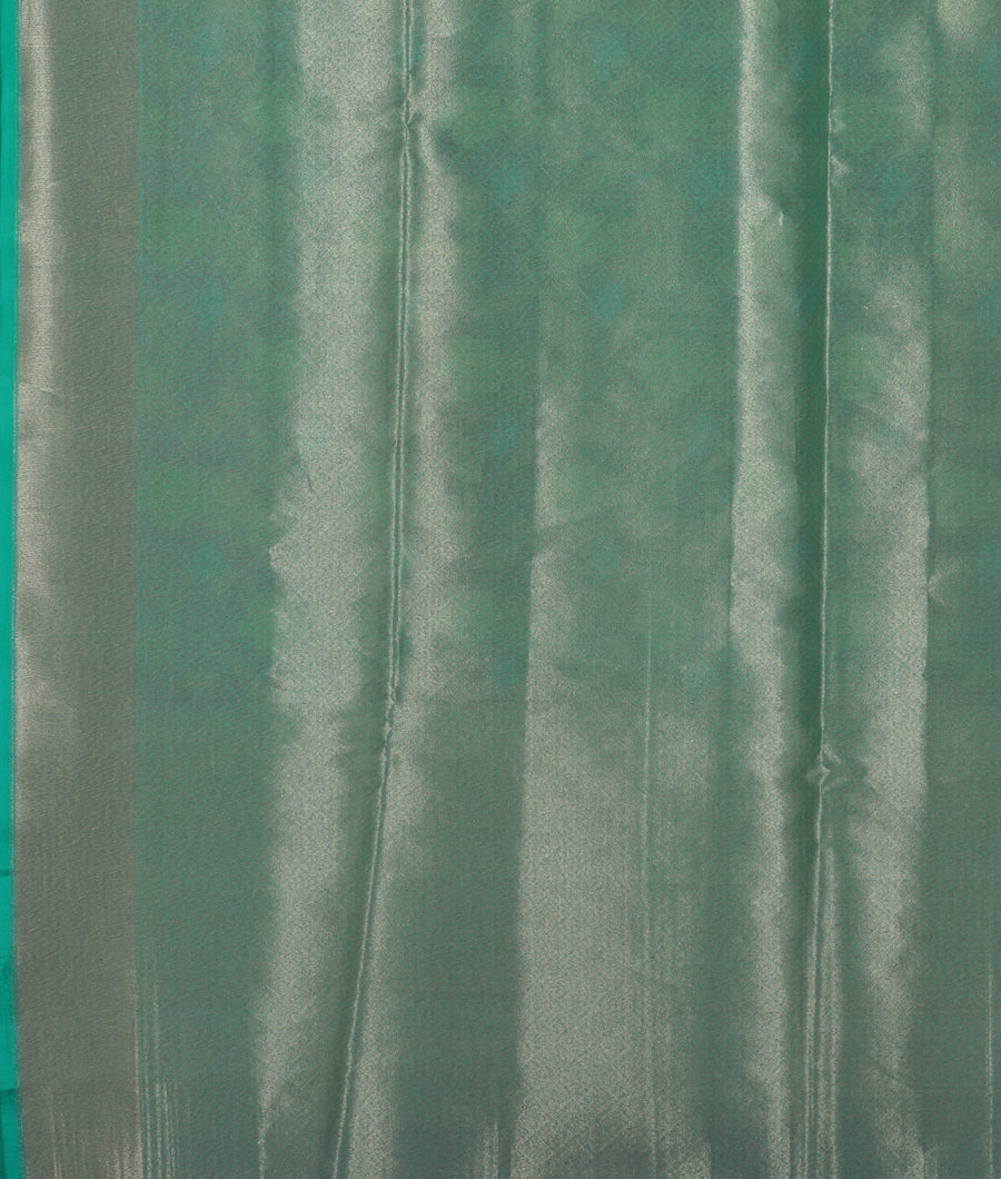 Green Woven Organza Saree T3413583