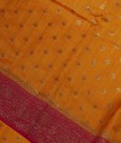 Yellow Banaras Tussar Saree T3399391