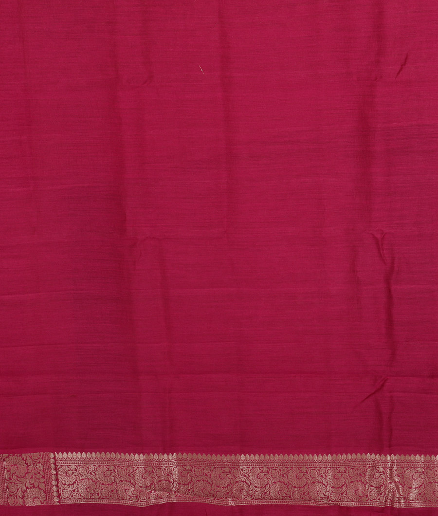 Peach Banaras Tussar Saree T3399423