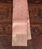 Baby Pink Handwoven Kanjivaram Silk Saree T3079491