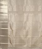 Light Grey Handwoven Kanjivaram Silk Saree T3252234