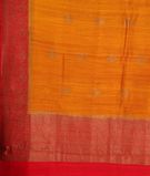 Yellow Banaras Tussar Saree T3429214