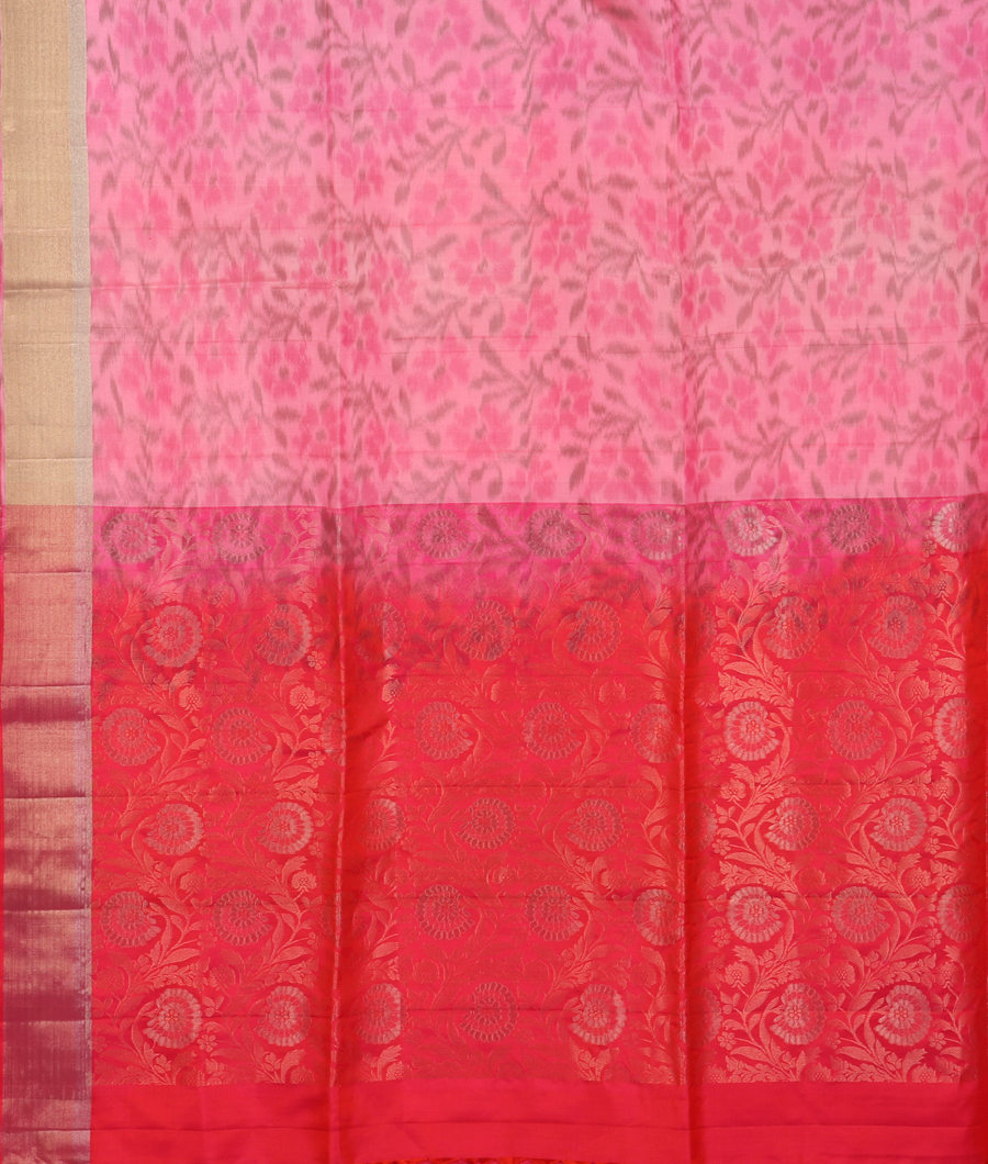 Pink Soft Silk Saree T3425824