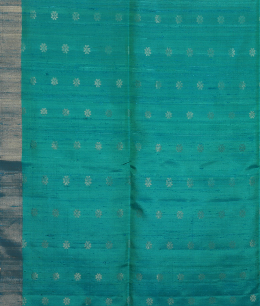 Green Soft Silk Saree T3425923