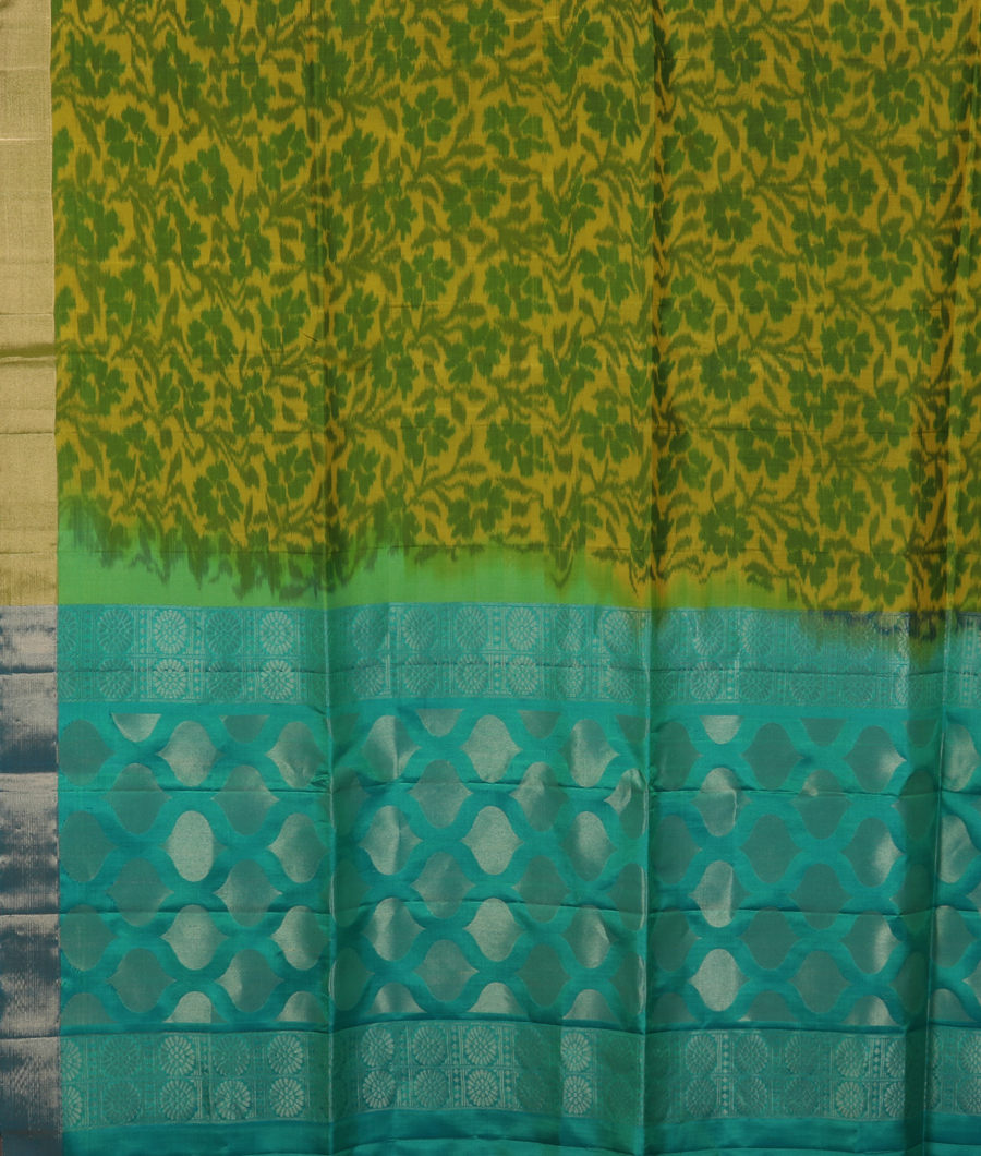 Green Soft Silk Saree T3425924