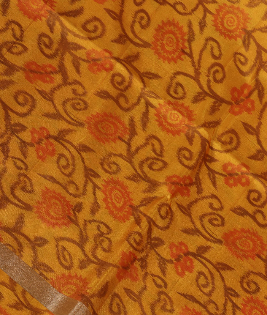 Yellow Soft Silk Saree T340490-image