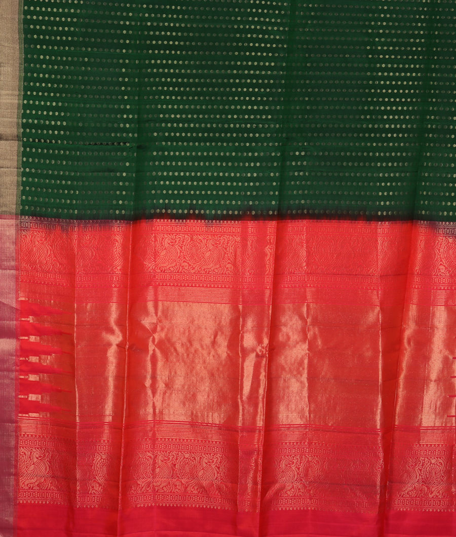 Green Soft Silk Saree T3425644