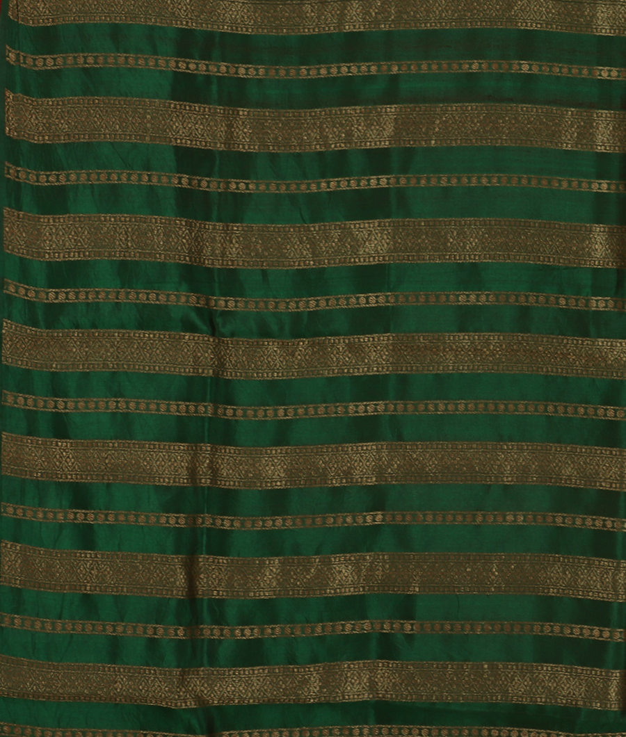 Red Banaras Silk Saree T3392733