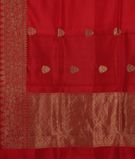 Red Banaras Silk Saree T3392734
