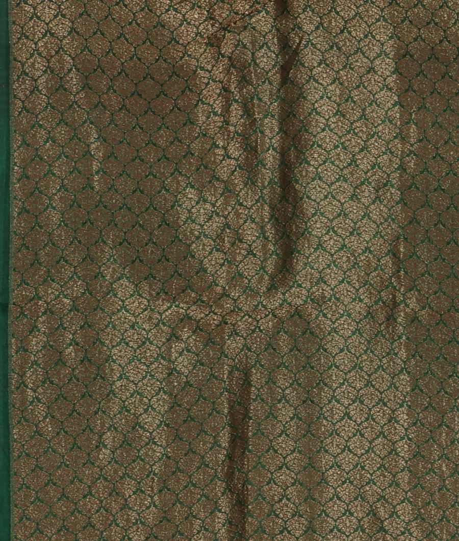 Burgundy Banaras Silk Saree T3392803