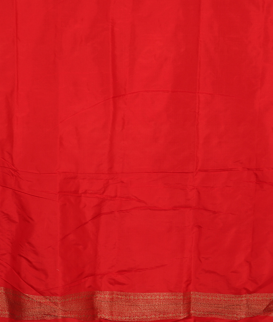 Beige Banaras Silk Saree T3357843