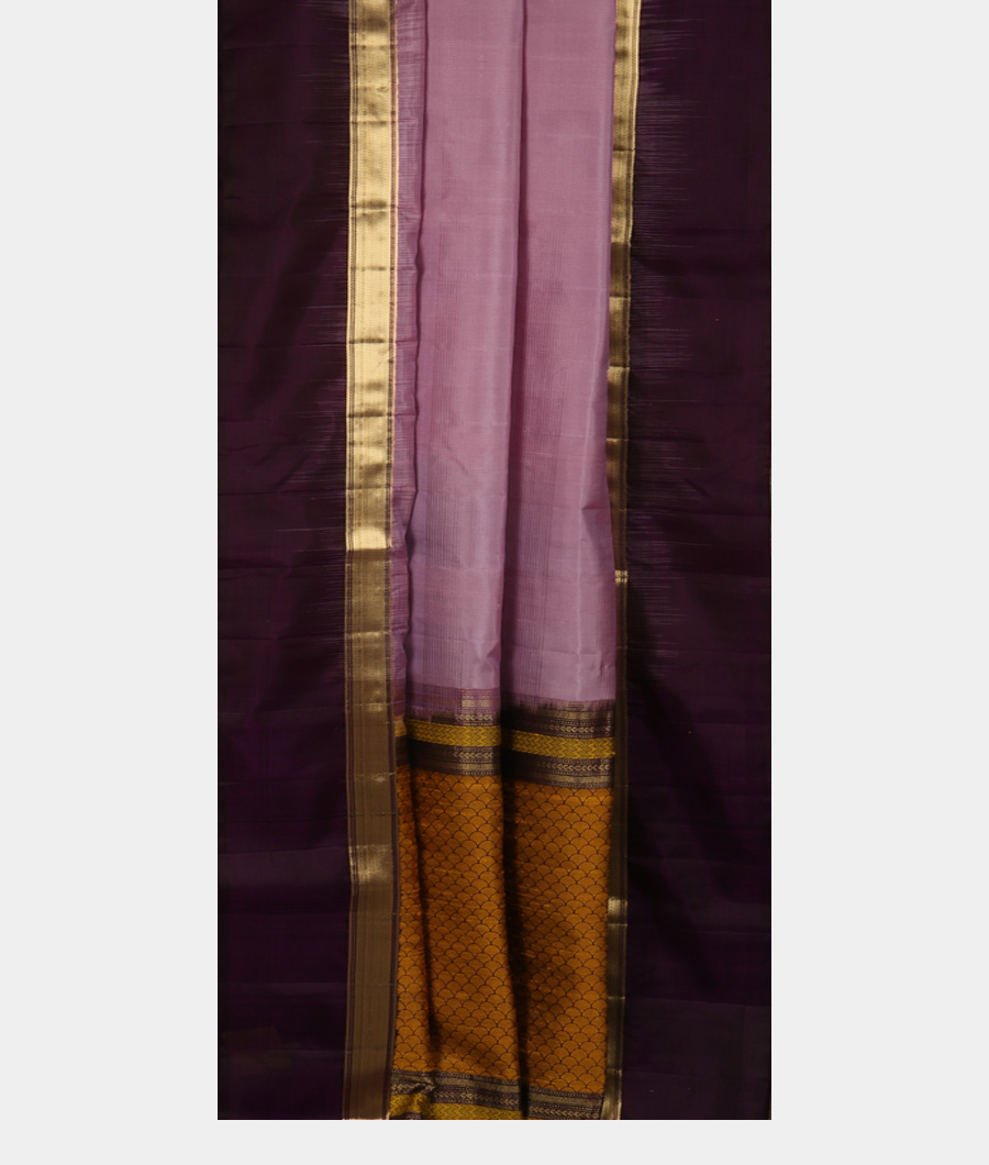 Lavender Soft Silk Saree T3390422