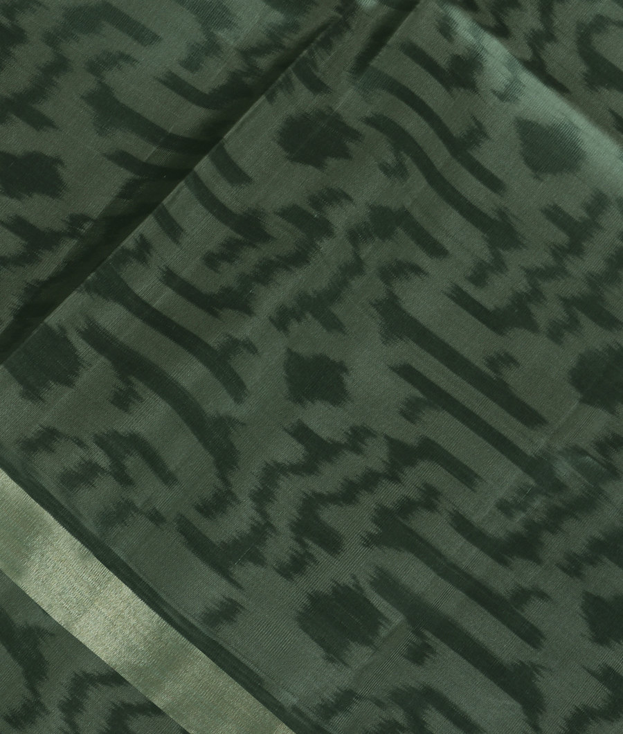 Greenish Grey Soft Silk Saree T340577-image