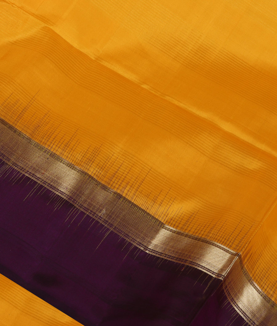 Yellow Soft Silk Saree T339036-image
