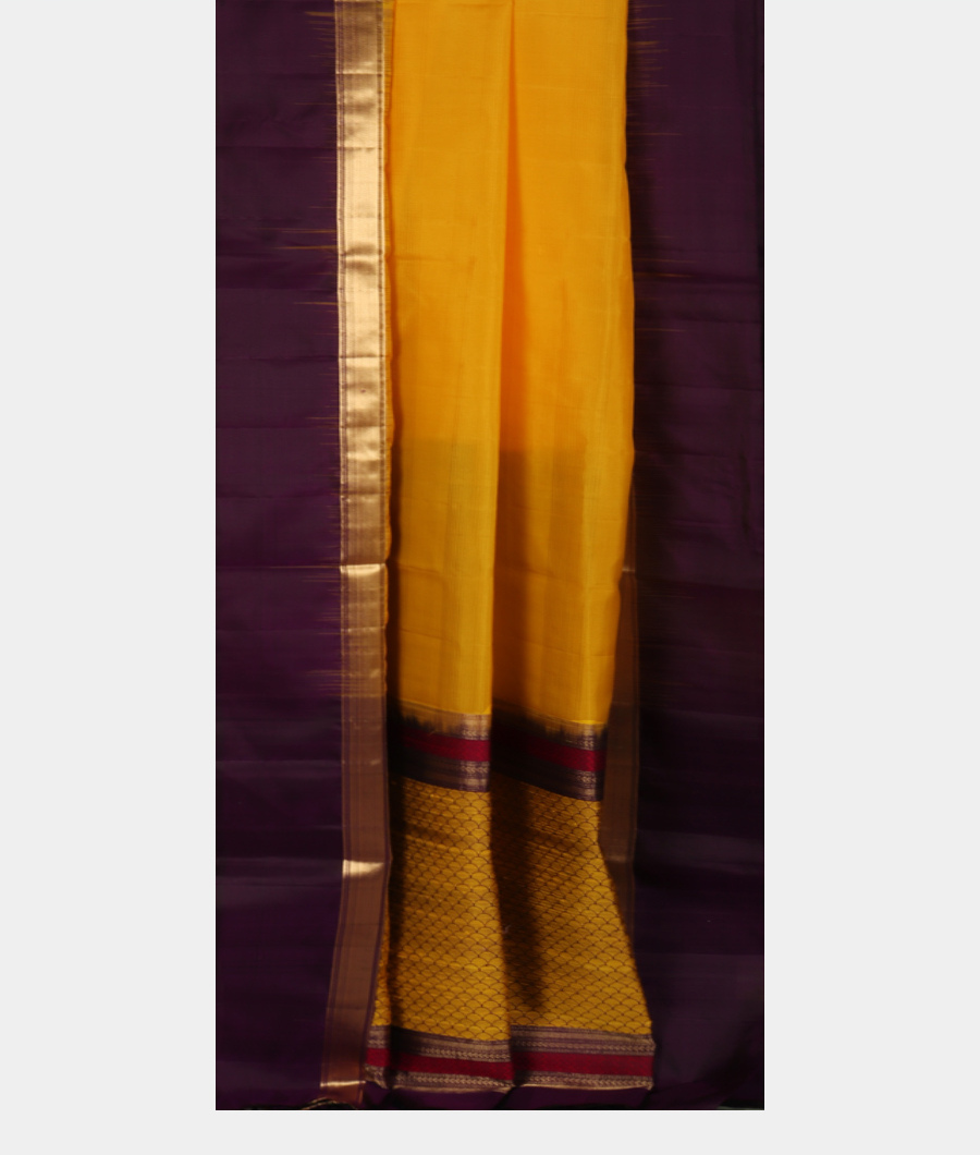 Yellow Soft Silk Saree T3390362