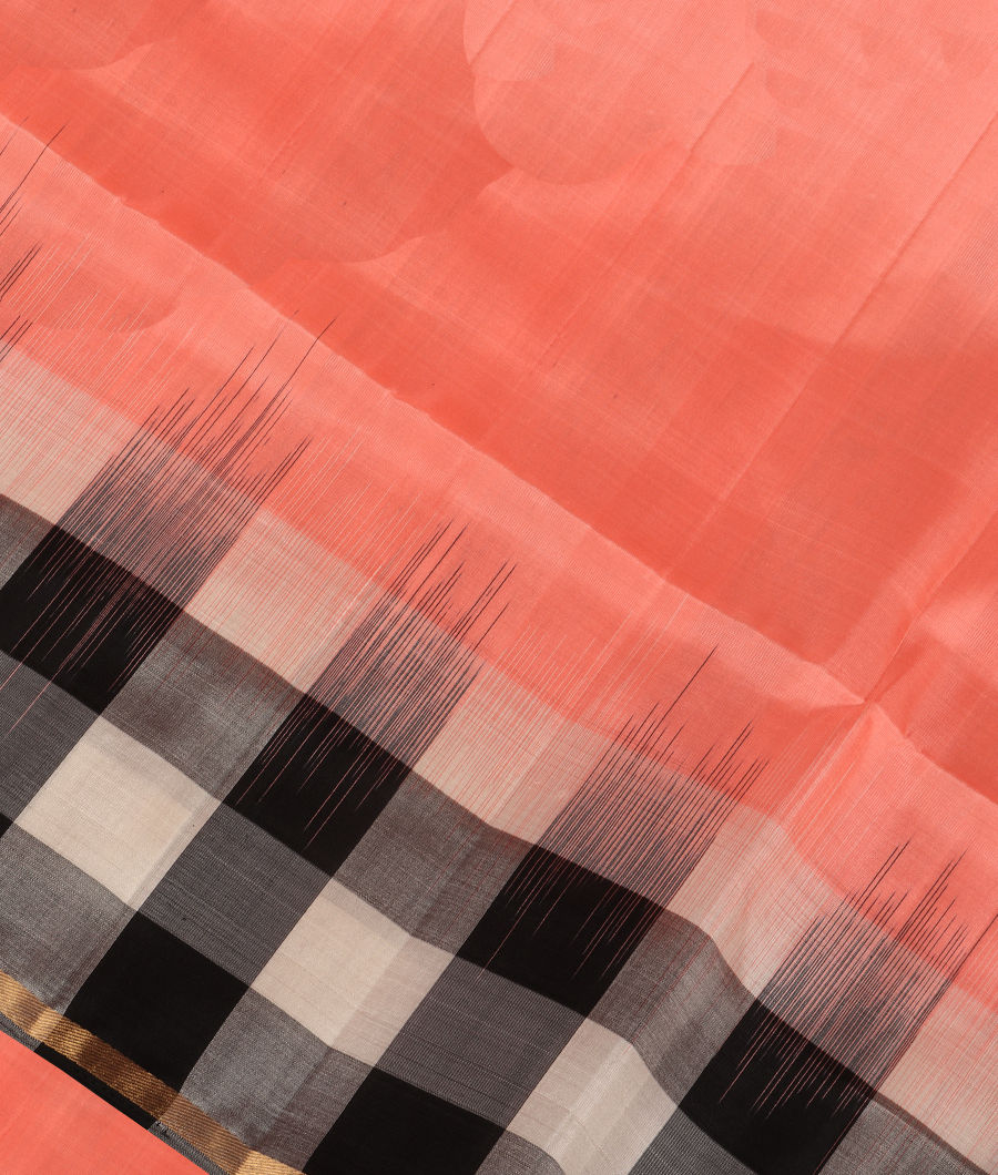 Peach Soft Silk Saree T337410-image