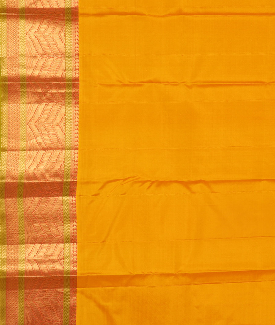 Yellow Soft Silk Saree T3339473
