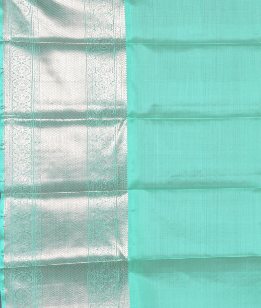 Yellow Handwoven Kanjivaram Silk Pavadai T3402162