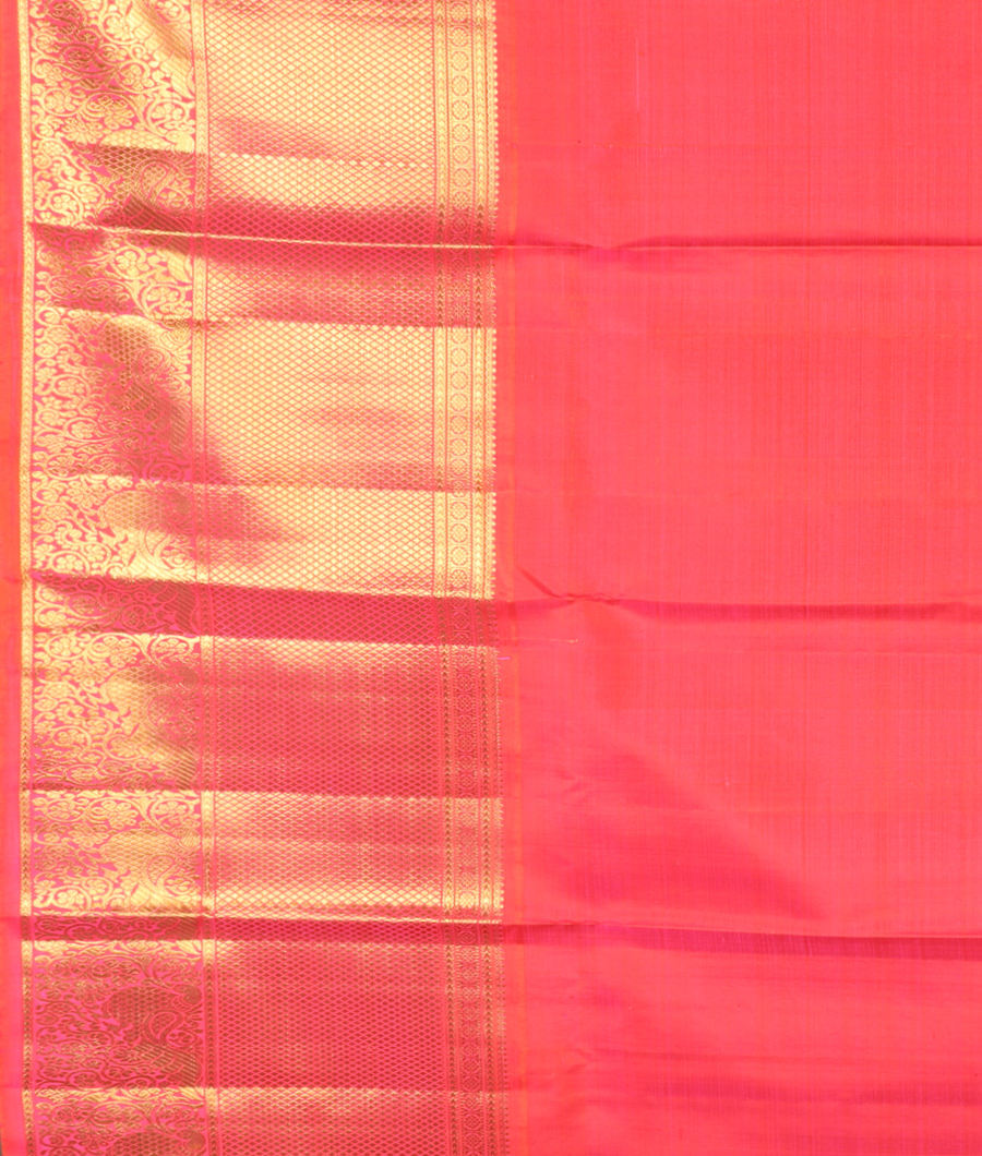 Purple Handwoven Kanjivaram Silk Pavadai T3402002