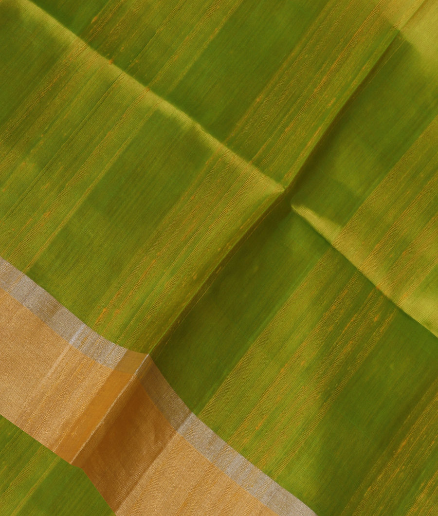 Yellowish Green Soft Silk Saree T317275-image
