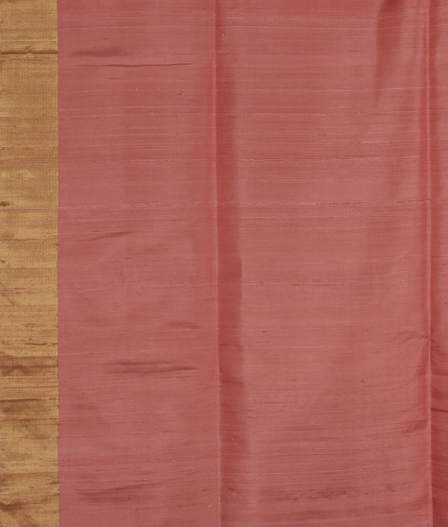 Salmon Pink Soft Silk Saree T3422803